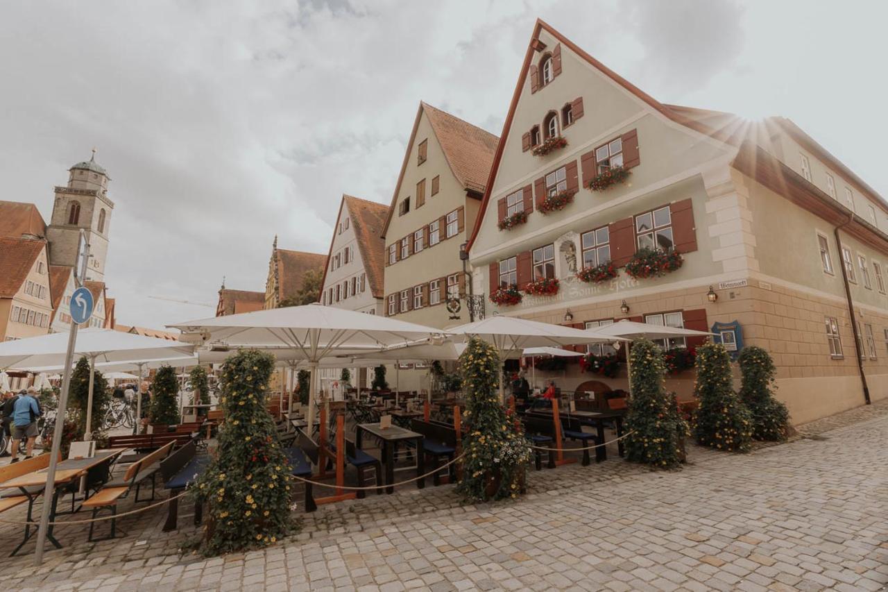 Hotel Gasthaus Zur Sonne Dinkelsbühl Exteriér fotografie