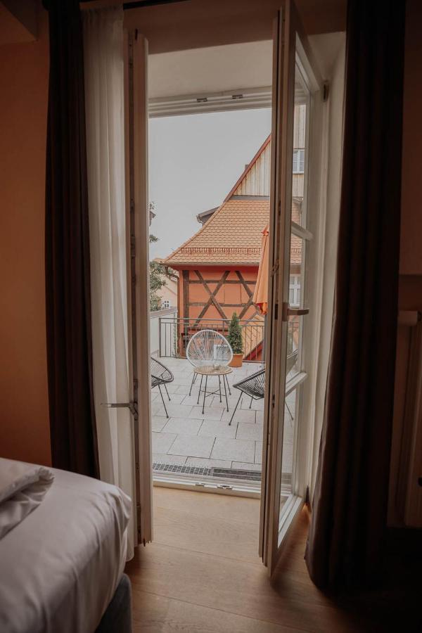 Hotel Gasthaus Zur Sonne Dinkelsbühl Exteriér fotografie